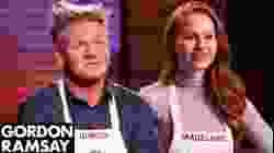 Gordon Ramsay vs Madelaine Petsch In VEGAN MASTERCHEF COOK OFF!