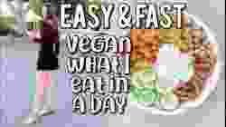 vegan teen what i eat in a day (EASY + FAST)❀